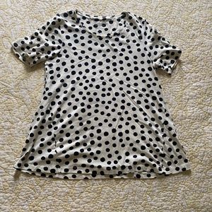 Polka dot shirt
